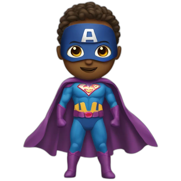 superhero emoji