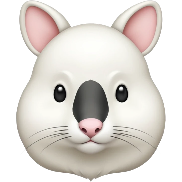 GENERATE ME A MOMONGA WHITE ANIMAL  FROM CHIIKAWA emoji