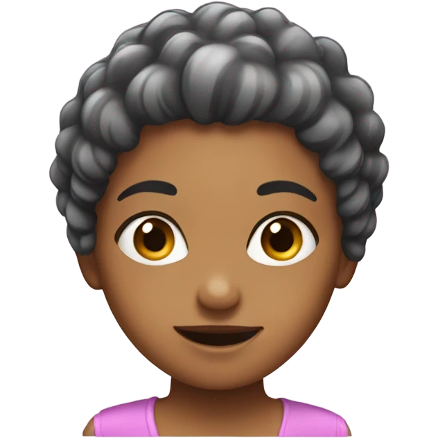 Girl with shampoo on hair emoji