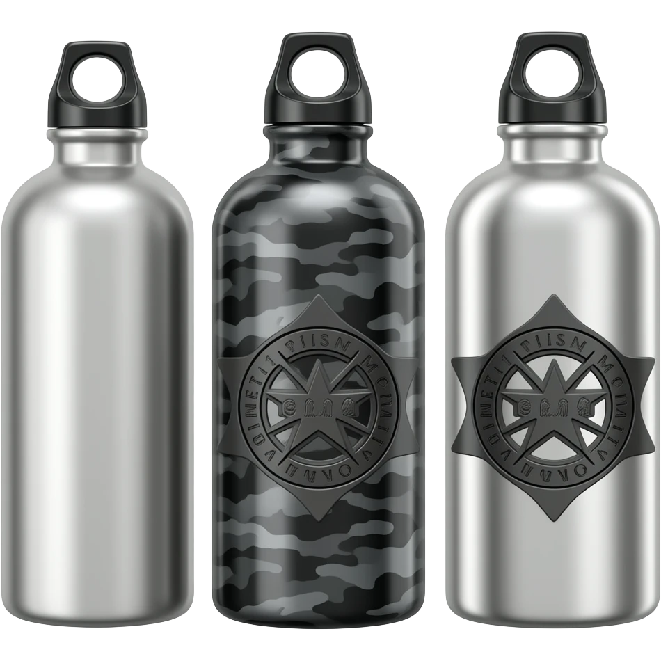 Water Bottle used in military emoji