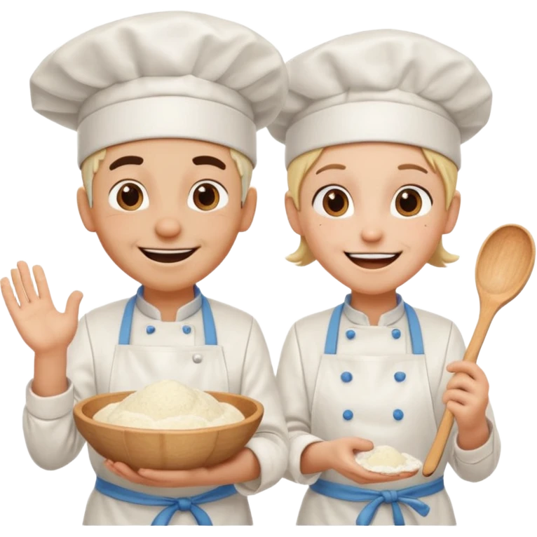 Goofy bakers emoji