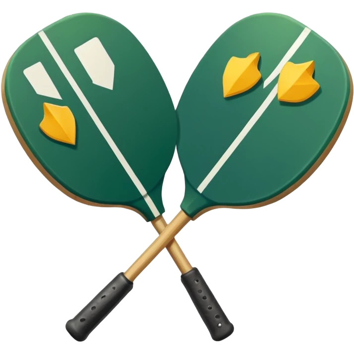 A switch server icon for pickleball, it should have the switch icon of two arrows pointing opposite ways and a pickleball paddle over it. ios icon style. emoji