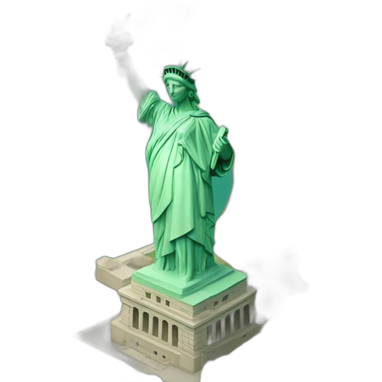 the statue of liberty emoji