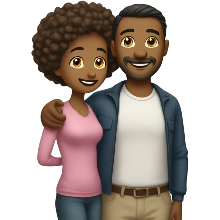 Proud husband of wife emoji