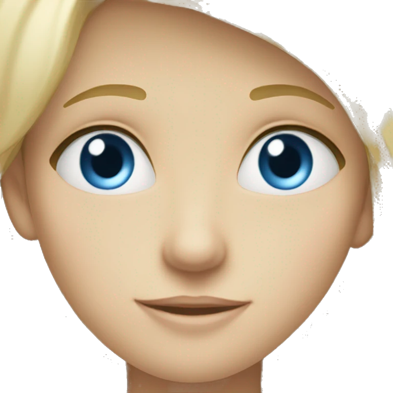 blonde blue eye boy looking at each other blond blue eyed mom emoji
