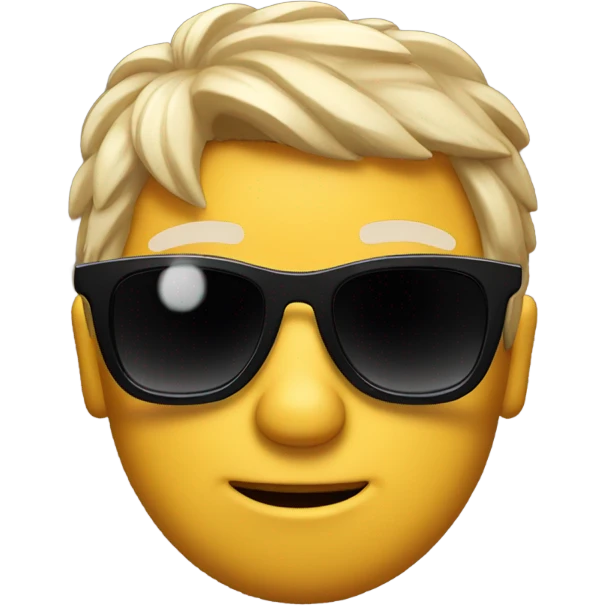 Yorkshire with sunglasses emoji
