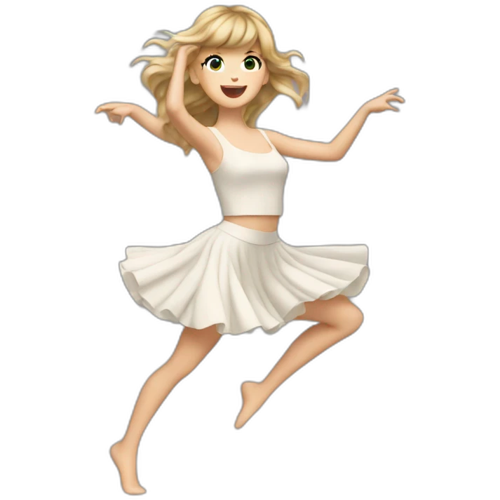 Taylor Swift dancing emoji