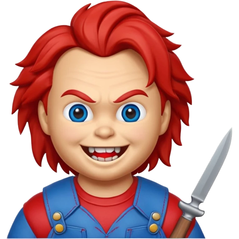 Un emojin de chuky emoji