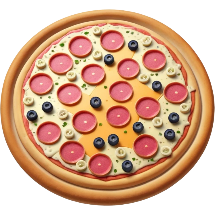Pink pizza emoji