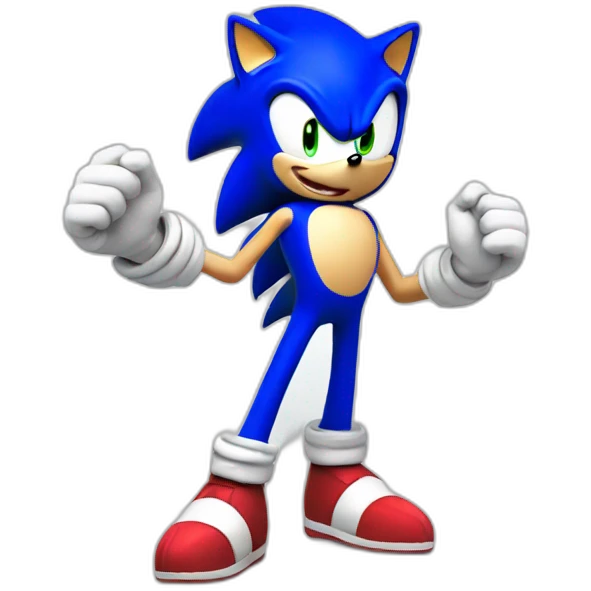 Sonic the emoji