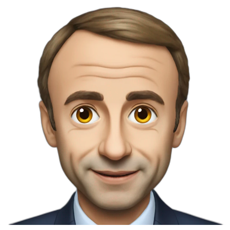 Macron avec Zemmour emoji