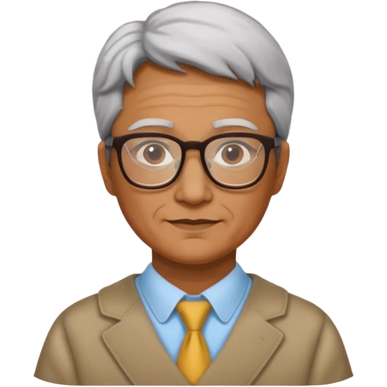 middle aged, The wise librarian emoji