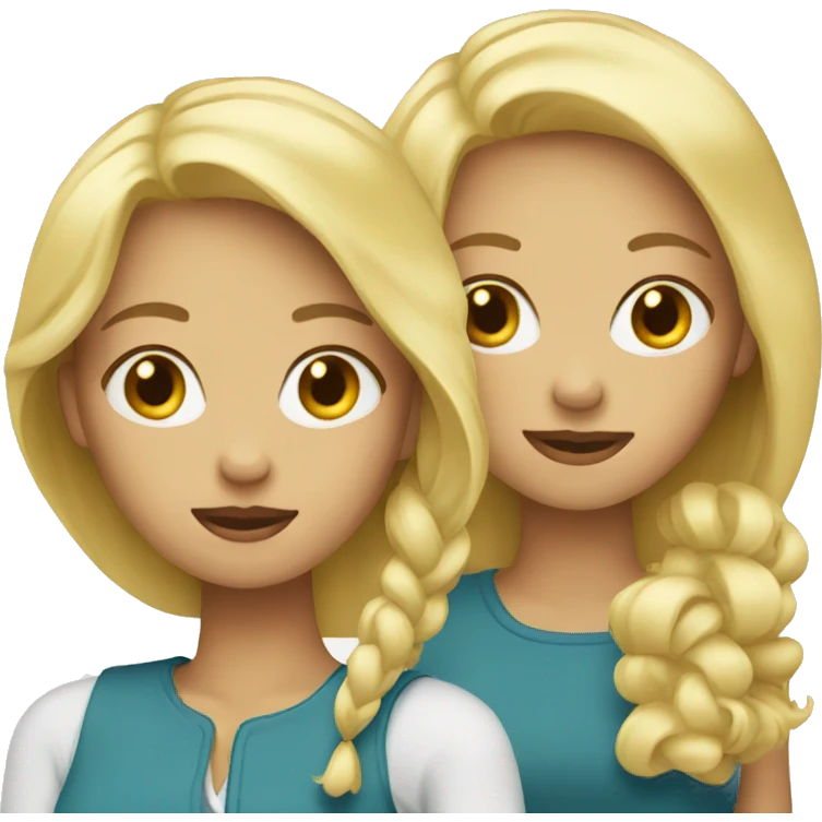 two blondes  emoji