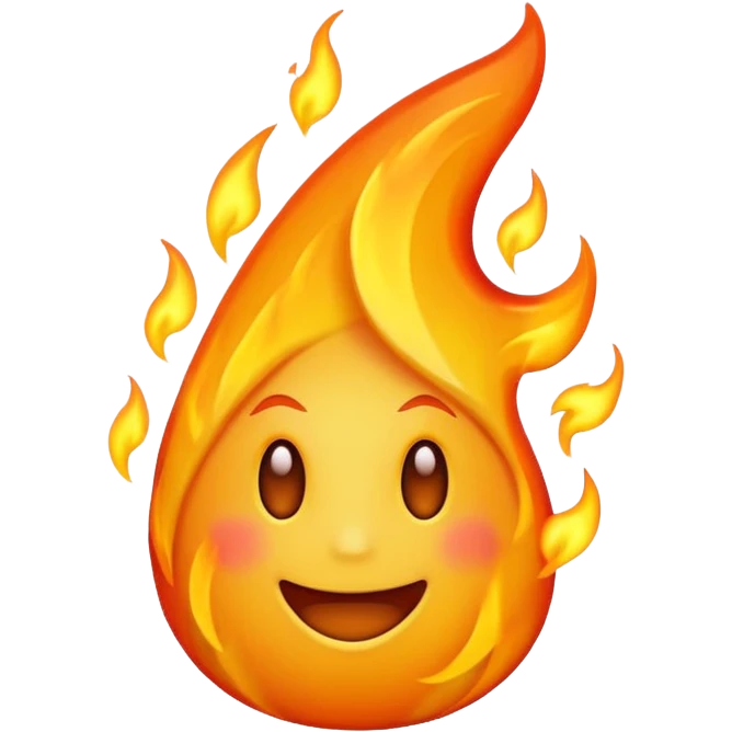 Mailti flame emoji  emoji