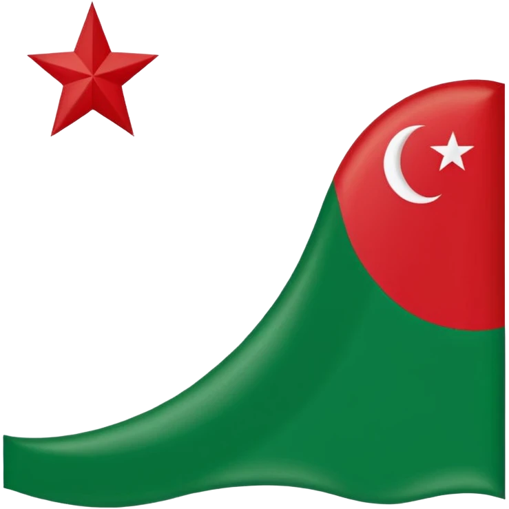 Chechen Flag, the flag 1991-1999 emoji