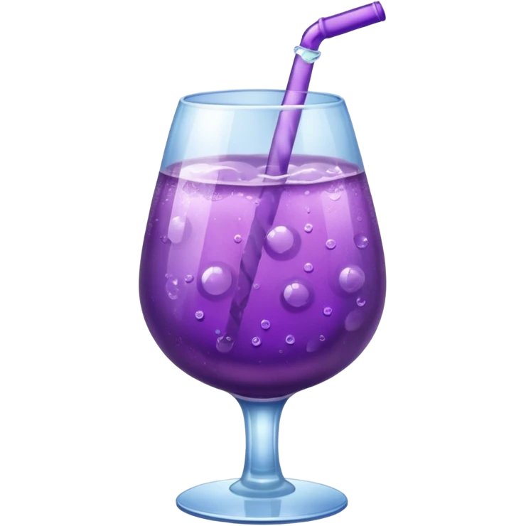 Make a grape soda emoji