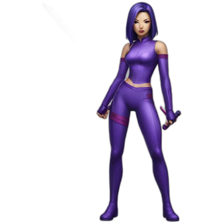 Psylocke full body emoji