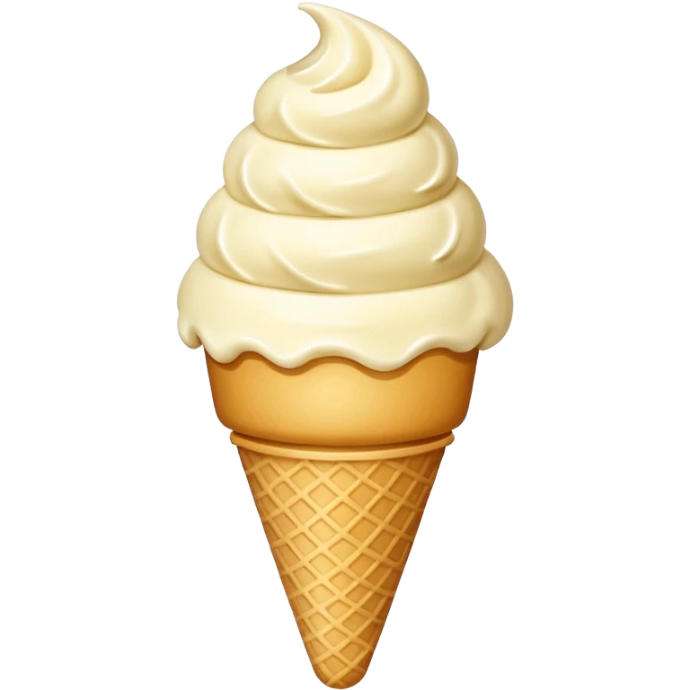 vanille eiscreme emoji