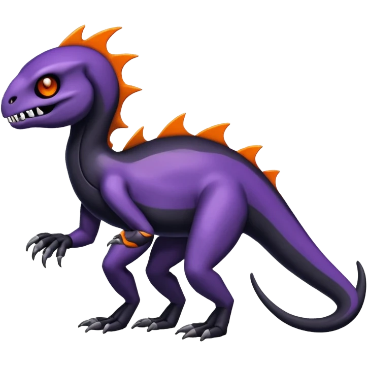 Shiny Duskull-Salandit-Fakémon-hybrid-creature (full body)  emoji