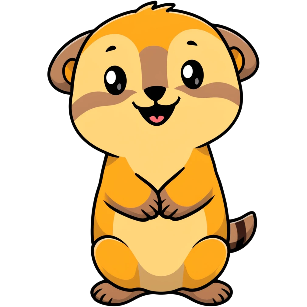 Meerkat you’re welcome ￼ emoji