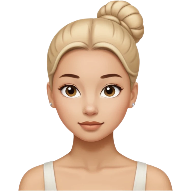 Hazme una imagen de una clean girl emoji