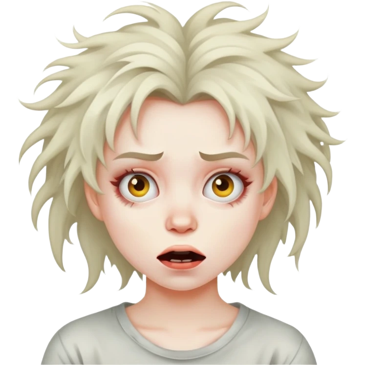 Crazy girl ￼ emoji