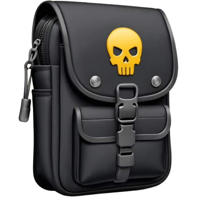 black military pouch emoji