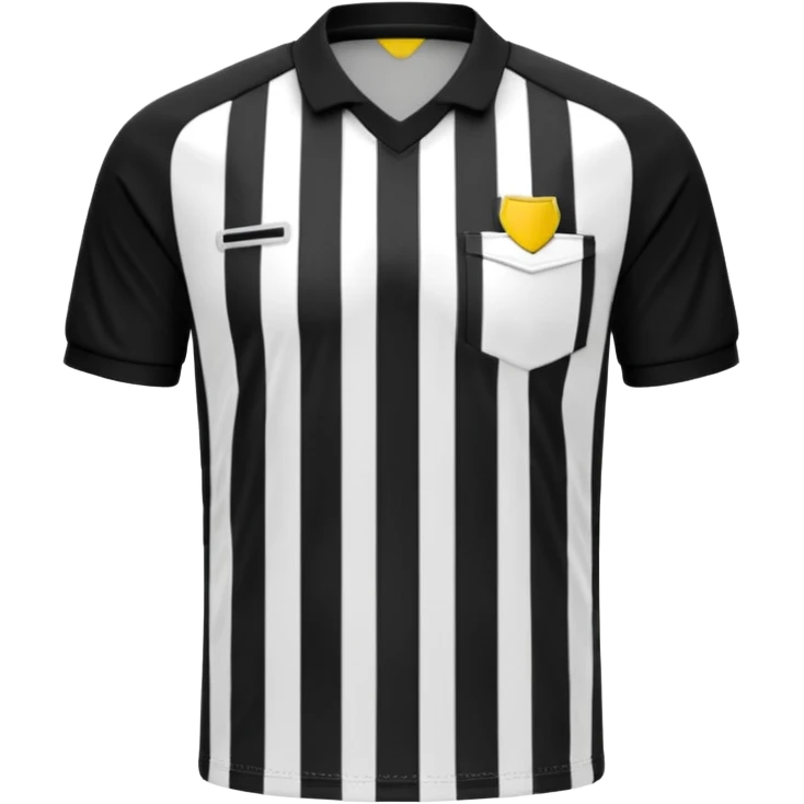 soccer refferee jersey emoji