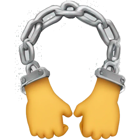 handcuffs emoji
