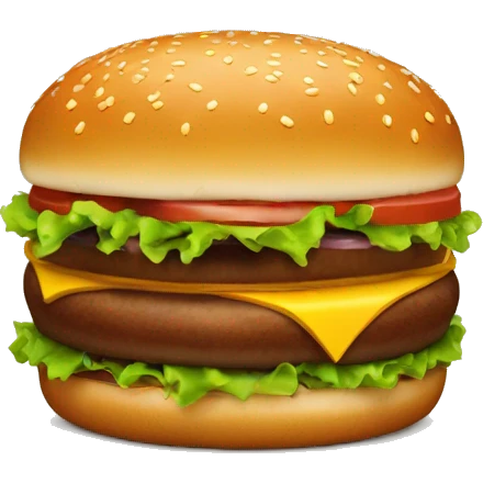                                                                                               hambuger emoji