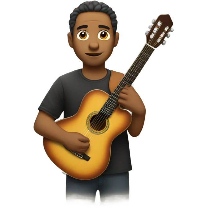 segovia playing guitar emoji