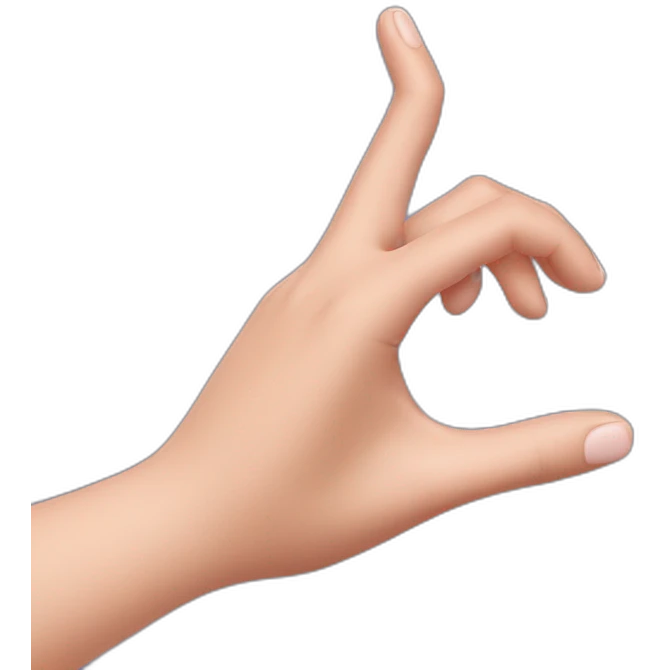 hands scrolling through tiktok content emoji