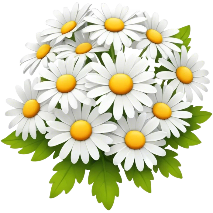 daisy bouquet  emoji