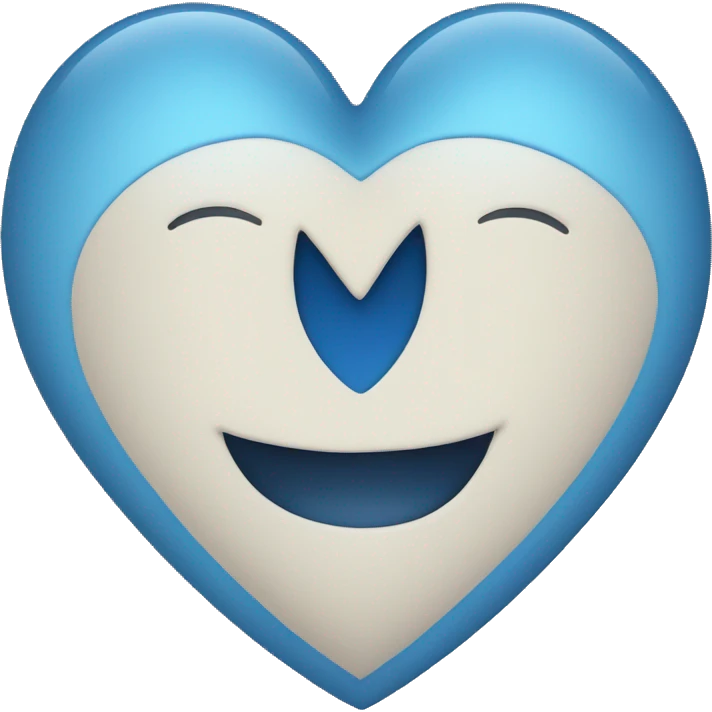 Blue heart emoji