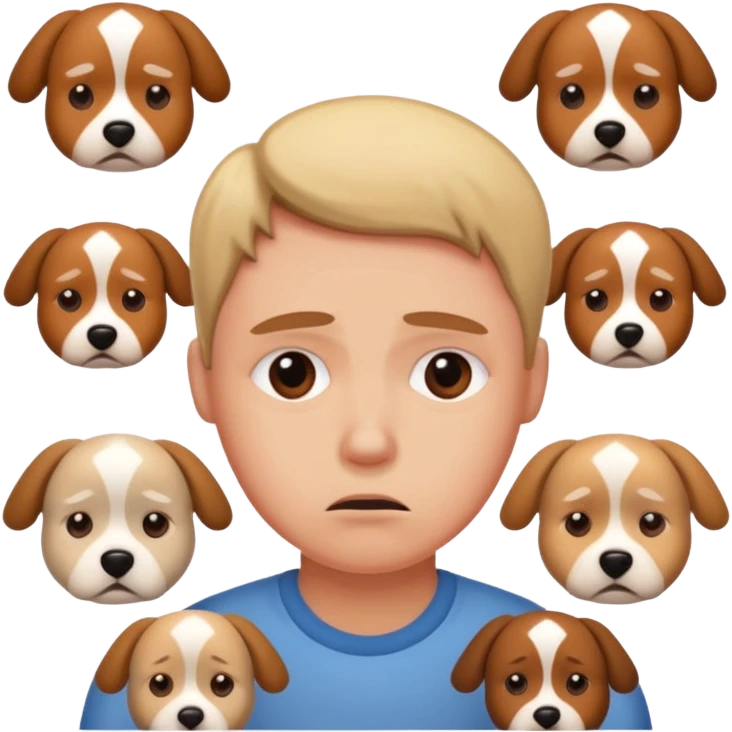 I blame the dogs emoji