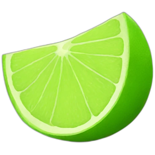Lime emoji