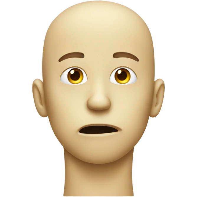 Test dummy picking noses emoji