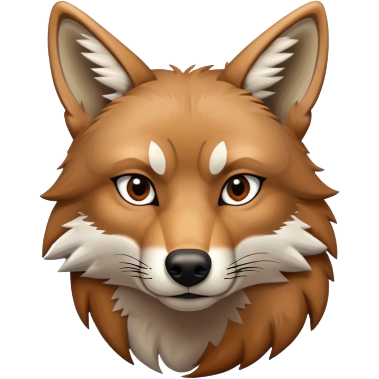 Determined Coyote  emoji