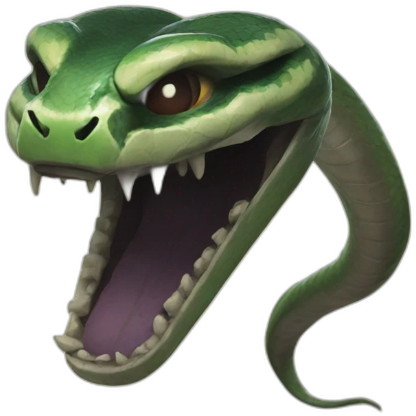 Snake with legion mask from dead by daylight emoji