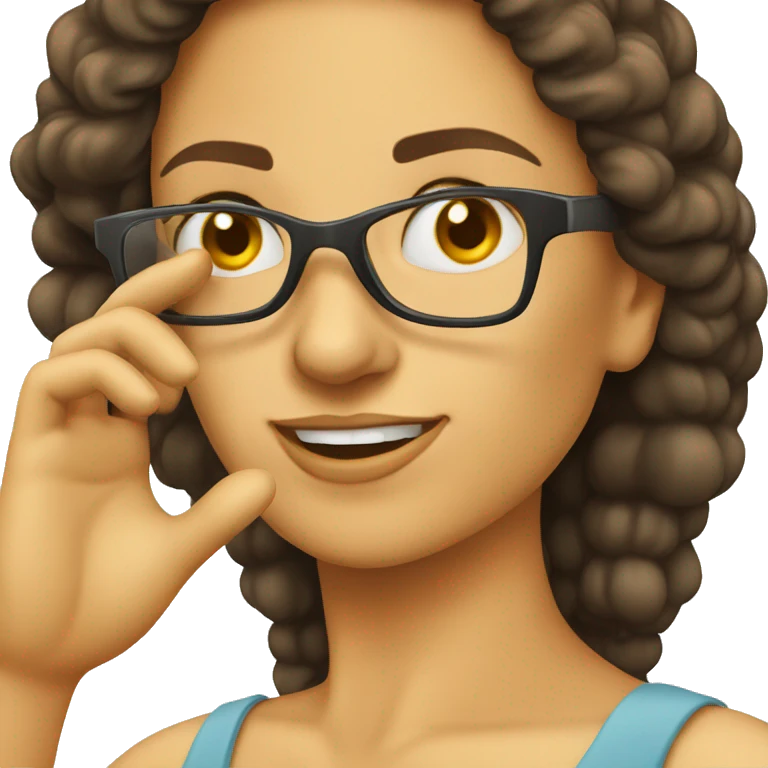 Lady saluting emoji