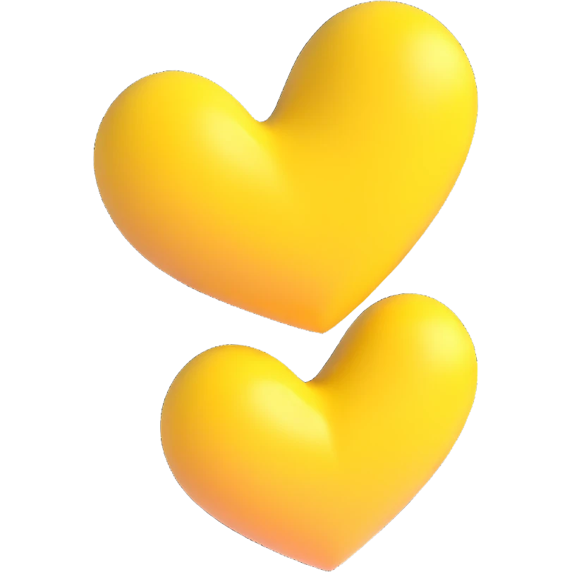 yellow heart emoji