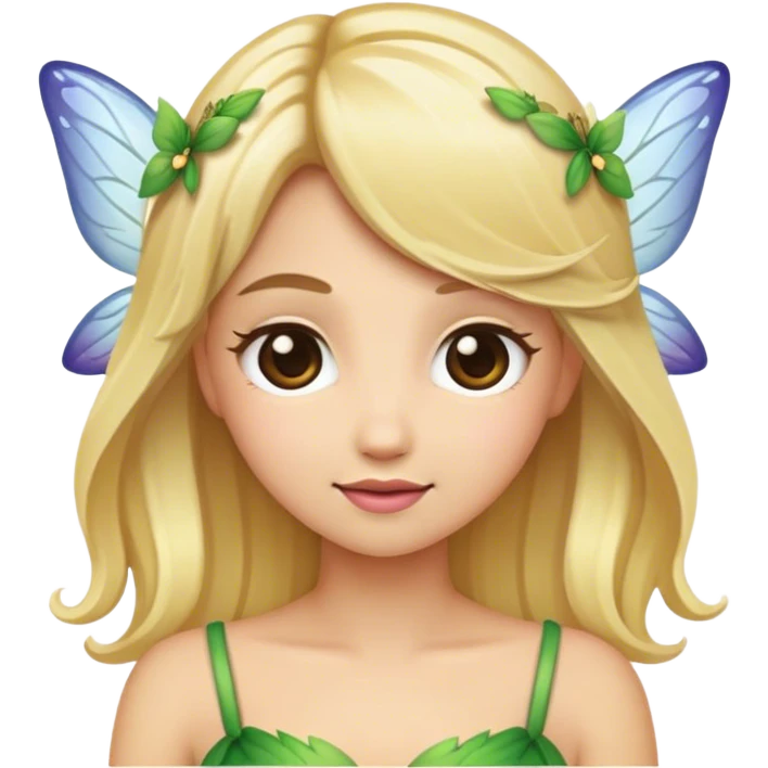 fairy emoji blonde hair emoji