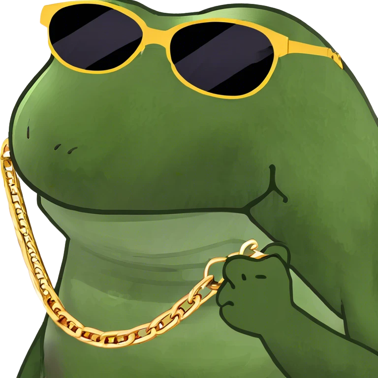  swag gold chain rizz emoji