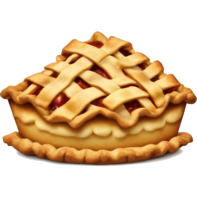 Apple pie emoji