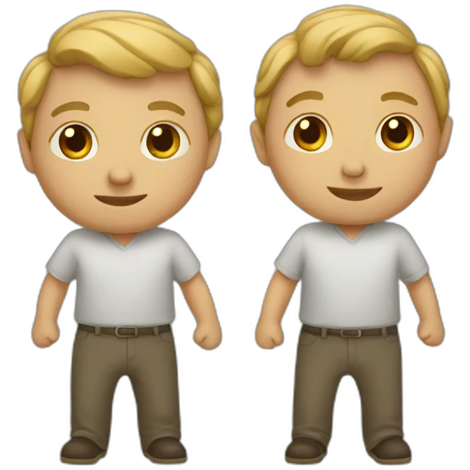 deux humains emoji