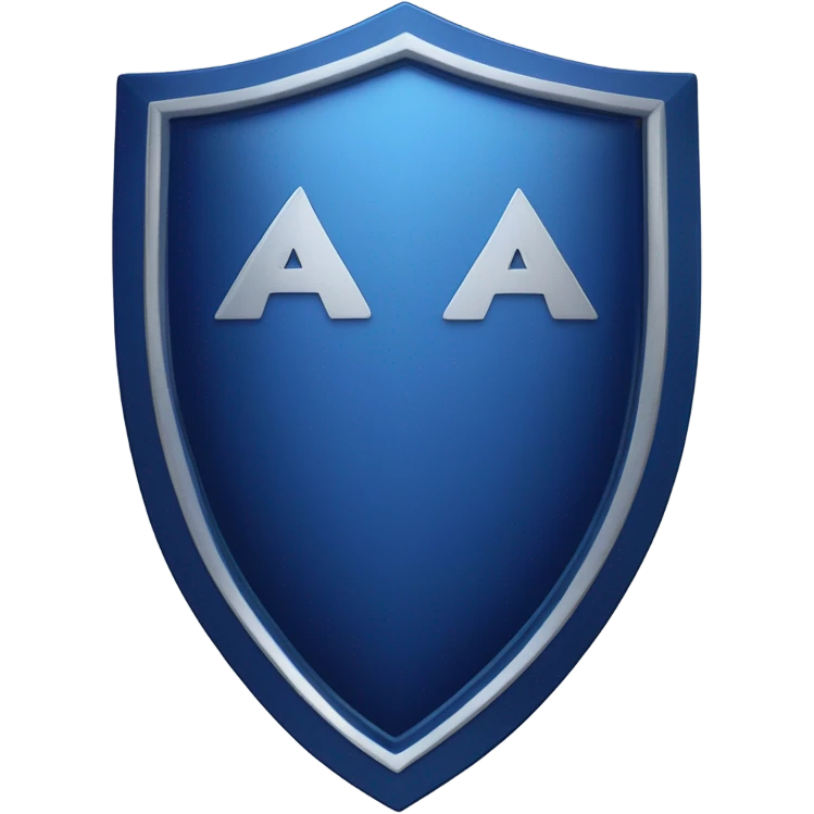 create Polo Blue 
shield emoji