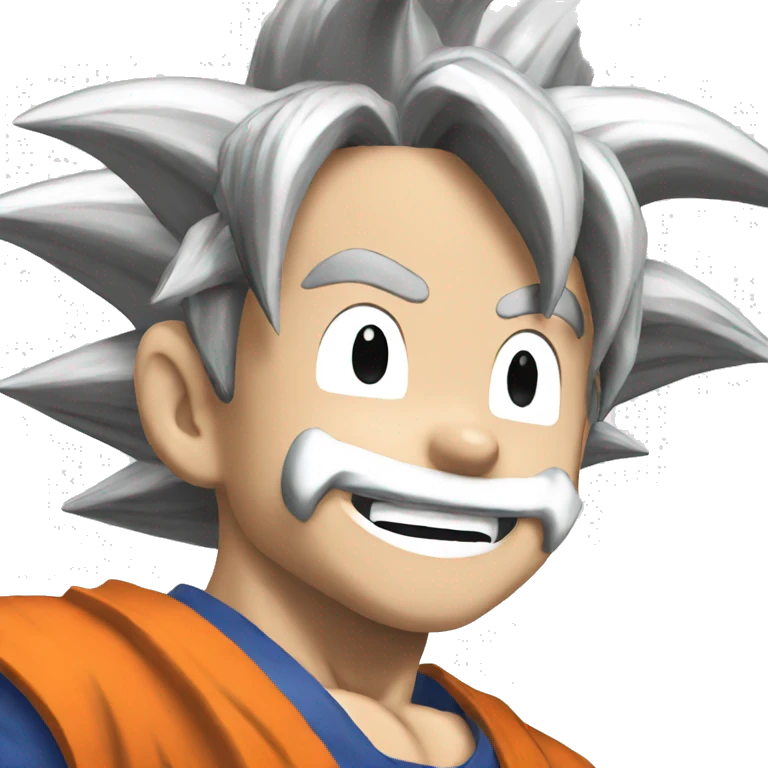 Goku comprando emoji