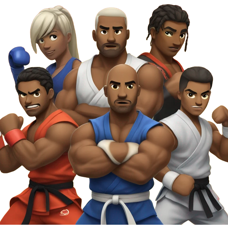 Street fighter emoji