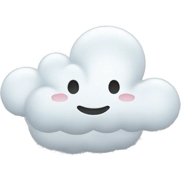 cloud emoji