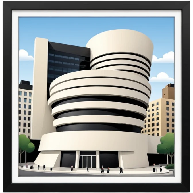 guggenheim new york emoji